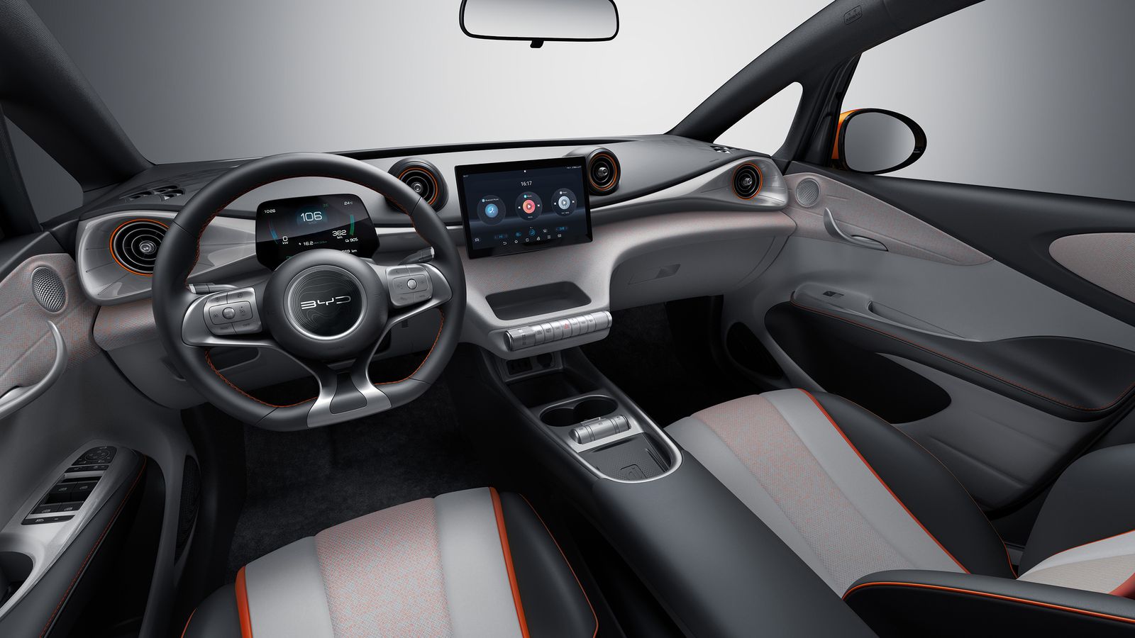 BYD Dolphin interior