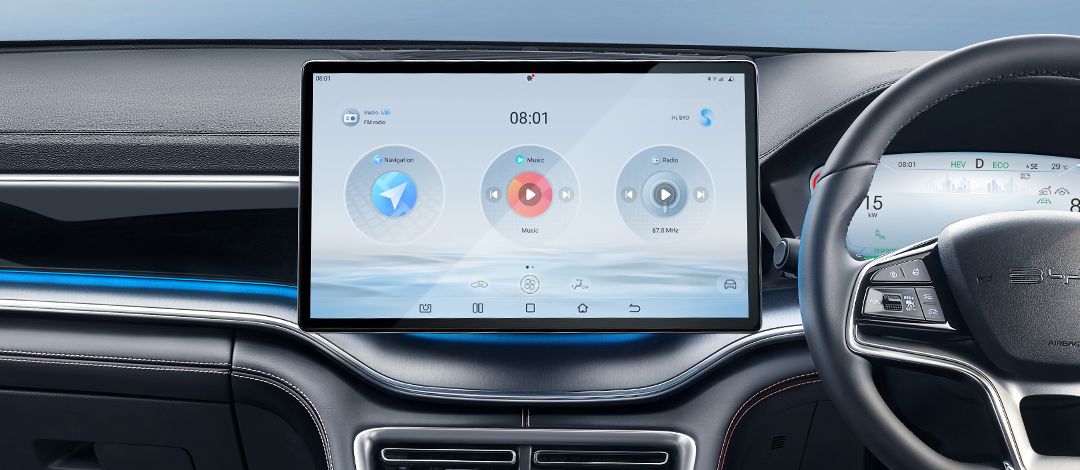 BYD Dolphin Mini interior