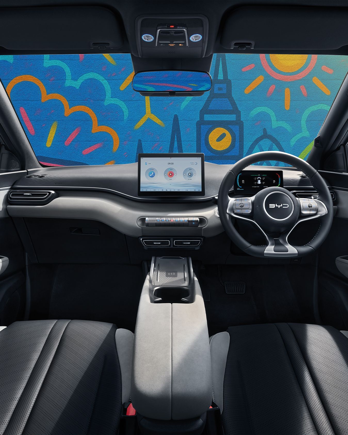 BYD Dolphin Mini interior