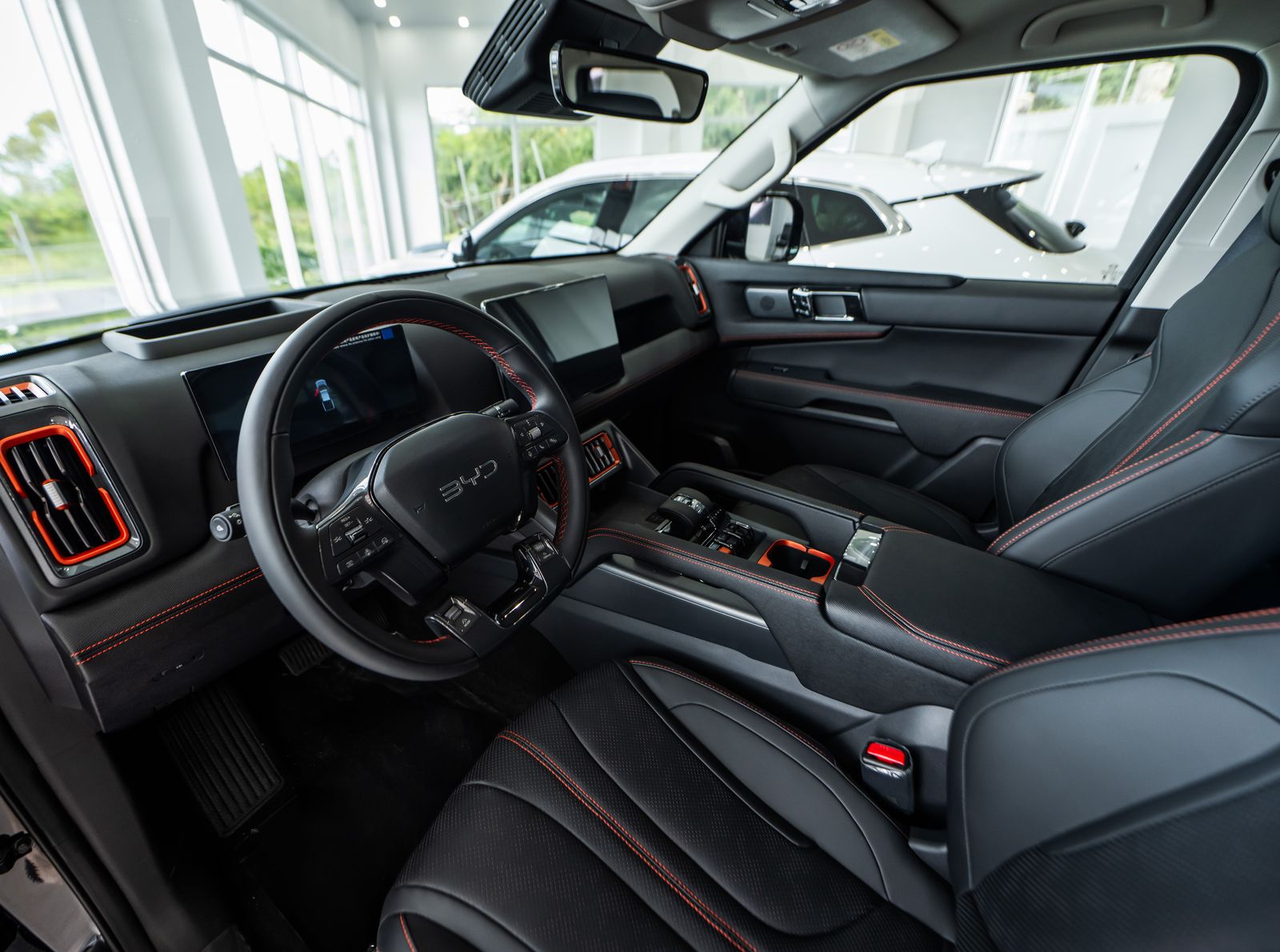 BYD Shark interior