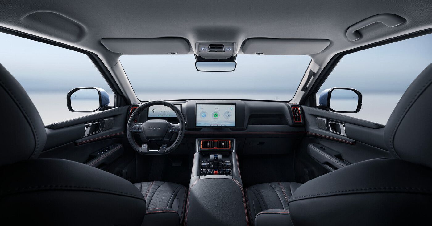 BYD Shark interior